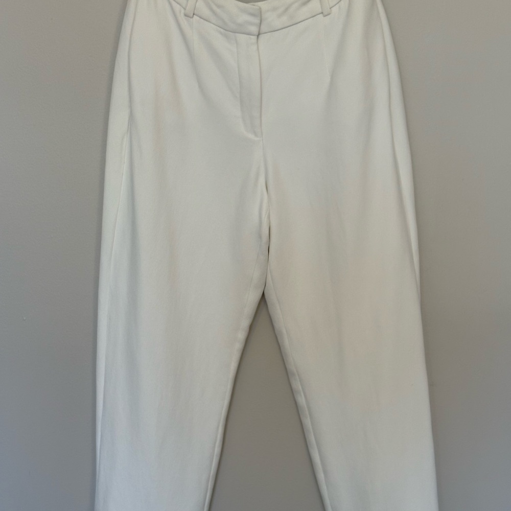 Oscar de la Renta Cream Women's Trousers